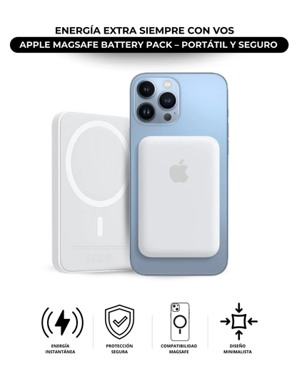 Apple MagSafe Battery Pack para iPhone – Energía Extra Donde Vayas